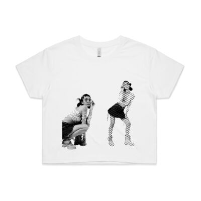 Retro Screen Print 90s Girl Thumbnail